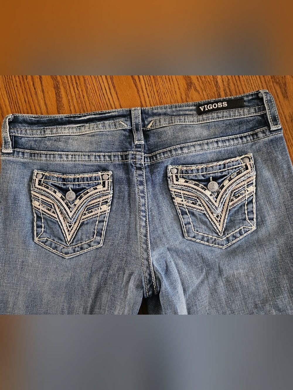 Vigoss Size 13/14 Dallas Slim Boot Jeans